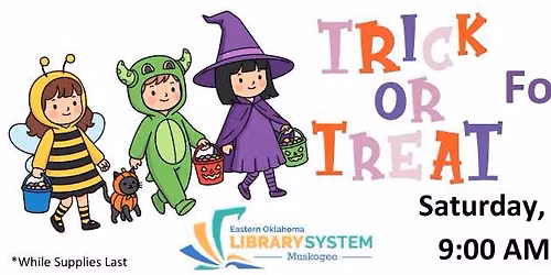 Trick or Treat for Books!