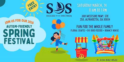 Free Autism-Friendly Spring Festival