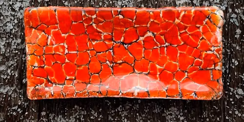 Fused Glass Class: Crackle Platter