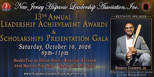 Our Annual Awards & Scholarships with Keynote Speaker Roberto Clemente, Jr.