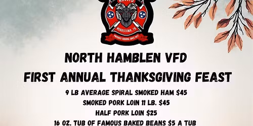1st Annual Hook&Ladder Thanksgiving Feast