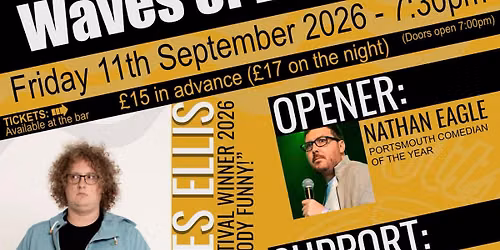 WAVES OF LAUGHTER With JAMES ELLIS!