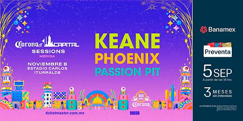 Corona Capital Sessions: M\u00e9rida