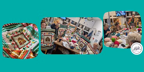 Gingerbread Christmas Blanket Crochet Along - 10 month club!!! 