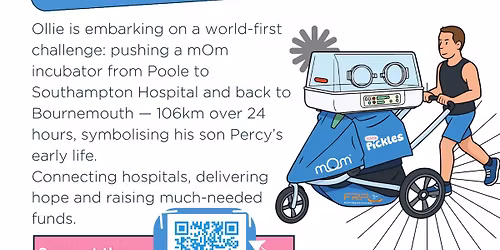 24 hour incubator Push finish & community walk Finale lap