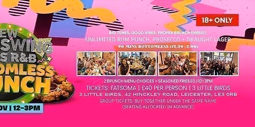 New Jack Swing & 90s R&B Bottomless Brunch