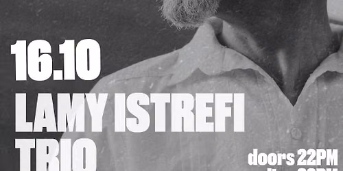 Lamy Istrefi trio | Live! Sghetto + Late night jam session