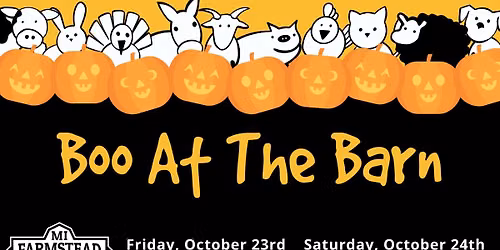 BOO At The Barn