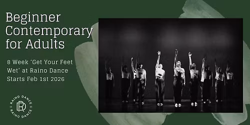 Beginner Contemporary for Adults at Raino Dance (8 weeks)