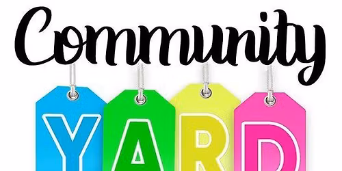 Community yard sale 