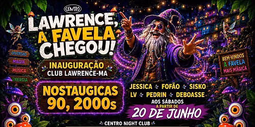 Favela Encantada Lawrence | June 20 @ Centro Night Club