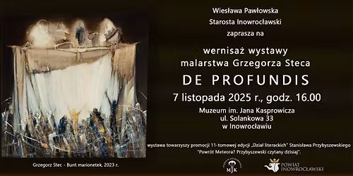 DE PROFUNDIS malarstwo Grzegorza Steca