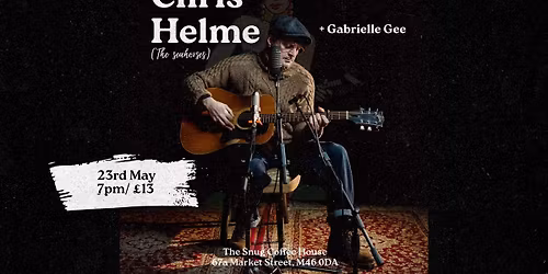 Snug Live Sessions w\/Chris Helme (The Seahorses) + Gabrielle Gee
