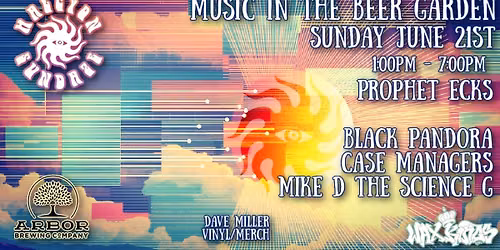 Halcyon Sundaze June 21st -   at Arbor Brewing Company - Ypsilanti 