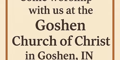 Come and join us in worship!
