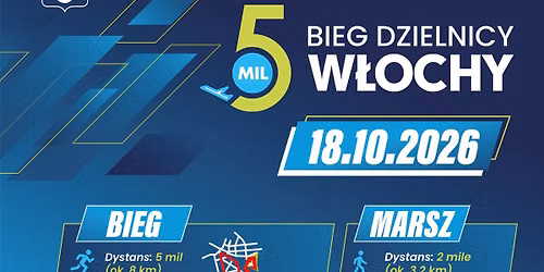 5 MIL. Bieg Dzielnicy W\u0142ochy 2026