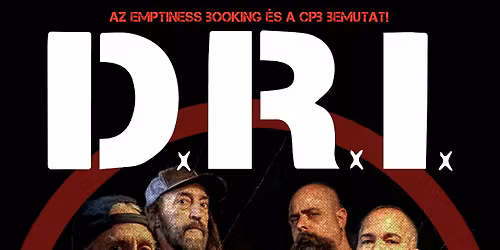 D.R.I. (US) + support - A38 Haj\u00f3 