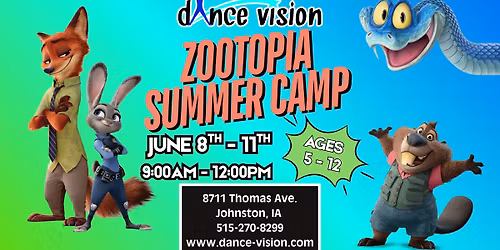 Zootopia Summer Camp