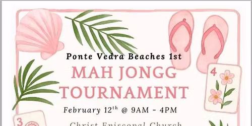 Ponte Vedra Beach Mah Jongg Tournament
