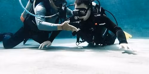 Orientation for January's Open Water Diver Class