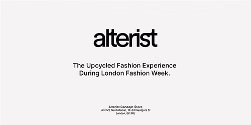London Fashion Week: Discover Independent Upcycled Fashion Designers