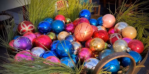 Succulents and Vintage Pop-Up Christmas Market