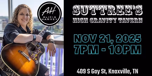 Alicia Harvey - solo - Suttree's High Gravity Tavern