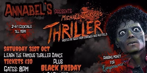 Thriller Fundraiser for Empower CIC