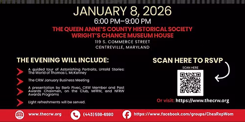 CRW January 2026 Meeting - An Evening at the Museum