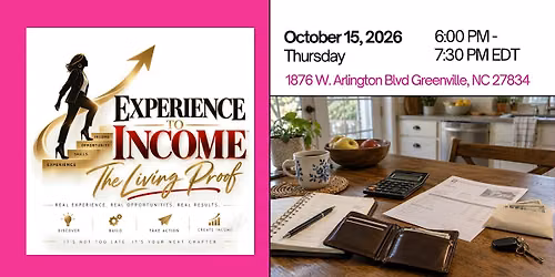 Experience to Income: The Living Proof