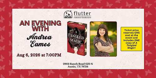 Andrea Eames \u2013 A Tangled Magic Book Launch