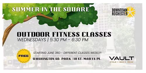 Fitness in Washington Square - 7\/29 Yoga