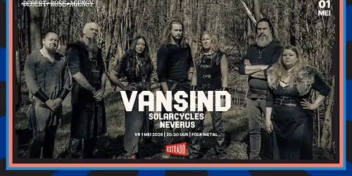 Vansind + Solarcycles + Neverus | Poppodium Estrado