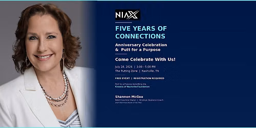 NIA Music City Turns 5 | Mixer, Milestone & Putt for a Purpose