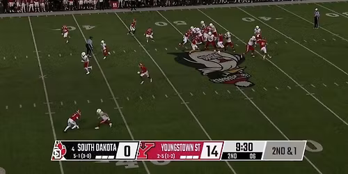 South Dakota Coyotes at Youngstown State Penguins Football at Stambaugh Stadium