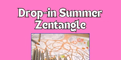 Drop-in Summer Zentangle