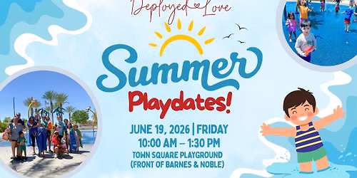 Summer Splash Pad Playdate