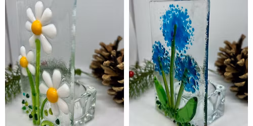 Fused Glass Picture with Tealight Holder Workshop