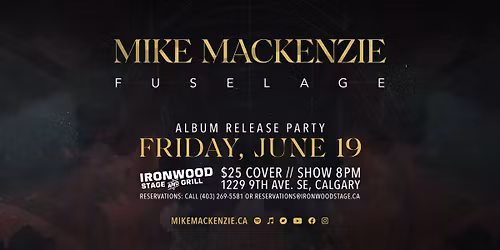 Mike MacKenzie Fuselage Album Release Party