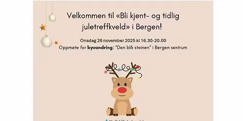 Utsolgt! Juletreff I BERGEN 2025