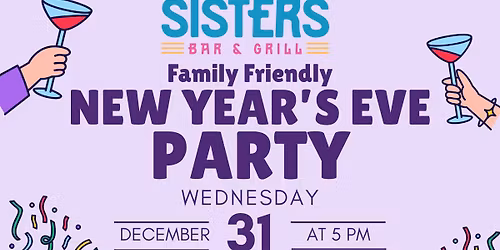 Salty sisters kid friendly NEW YEARS EVE