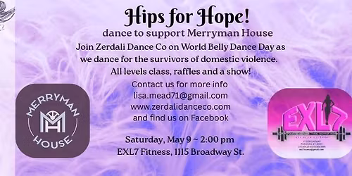Hips for Hope! Dancing to Support Merryman House