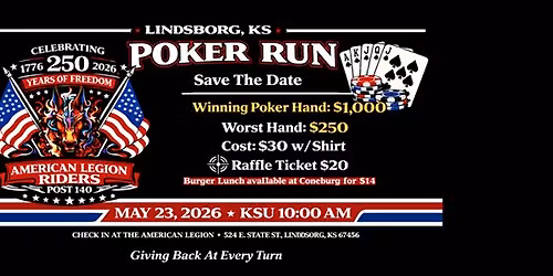 Lindsborg Poker Run