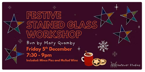 Festive Stained Glass Workshop