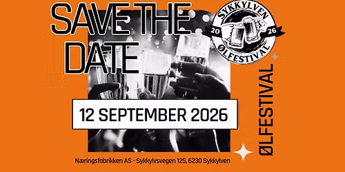 Sykkylven \u00d8lfestival 2026