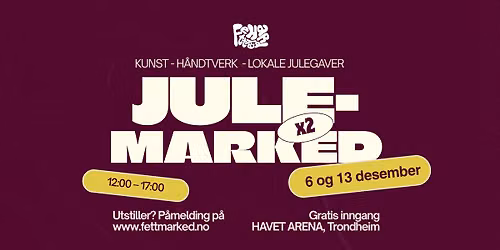FETT MARKED - JULEMARKED #1 - lokale julegaver!