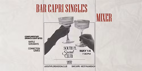 Bar Capri Rooftop Singles Mixer