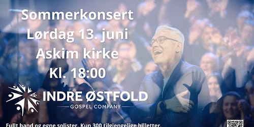 Sommerkonsert i Askim kirke med I\u00d8GC og fullt band