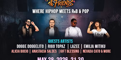 HipPop & Friends (Dogge, DeDe, Lazee, Rigo Topaz, Emilia Mitiku, Gift Blessing m.fl