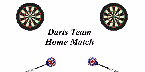 Men's Darts Team Home Match